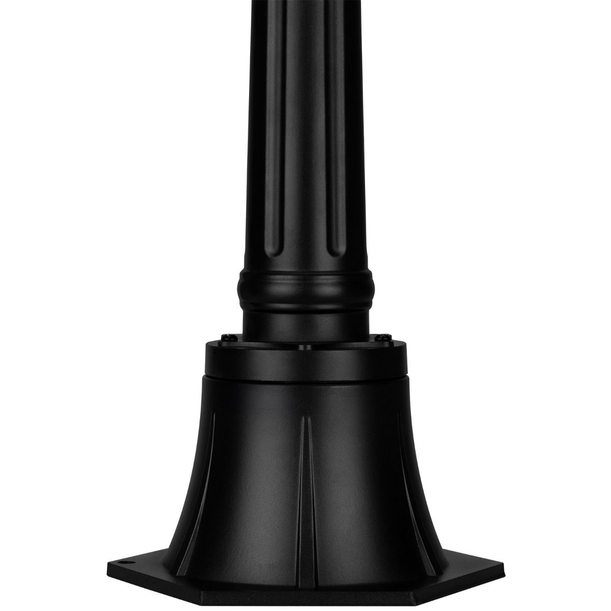 Havelanterne – Udendørslampe på stang – E27 – 1 m høj – sort