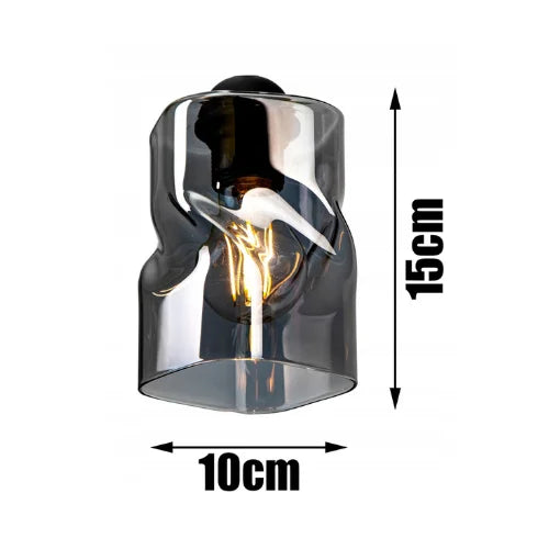 Tafellamp industrieel zwart met E27 fitting