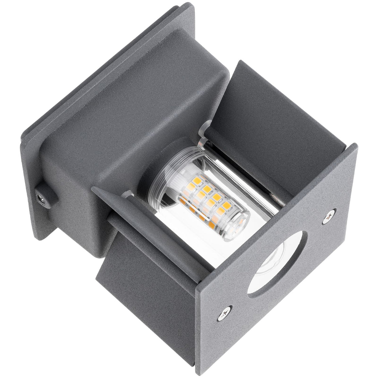 LED facadelampe G9 – Up & Down udendørslampe, grafit