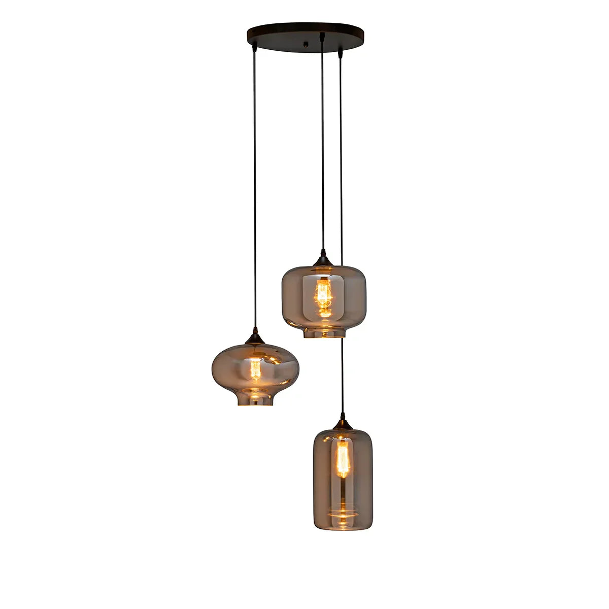 Glaspendellamper for et moderne look