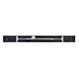 Sort pendellampe med falmet glas – 3 aflang lyskilder | Monari