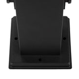 Udendørsstolpe med stikkontakt – Stående – 230V – 22 cm – 2x jordet udendørs stikkontakt