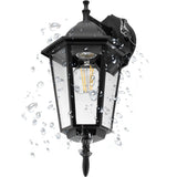 Udendørs væglampe Lantern – Facadebelysning med E27-fatning