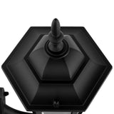 Klassisk udendørs facadelampe – sort, E27 væglanterne