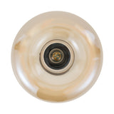Design loftslampe Art Deco Sort røg -