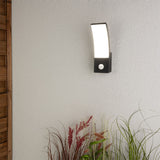 LED udendørs væglampe med bevægelsessensor – 12W facadelampe, 4000K dagslysfarve