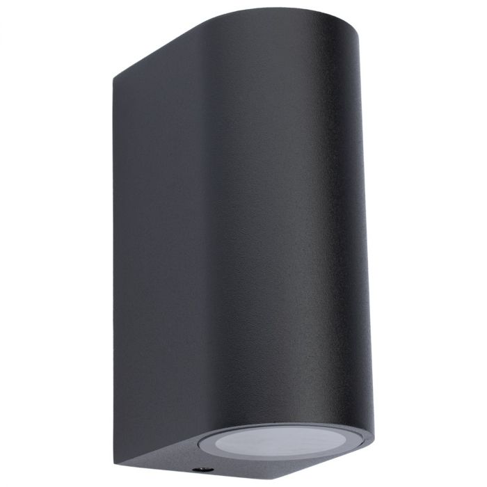 Udendørs væglampe UP &amp; DOWN – Havefacadelampe GU10 Sort