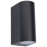 Udendørs væglampe UP &amp; DOWN – Havefacadelampe GU10 Sort