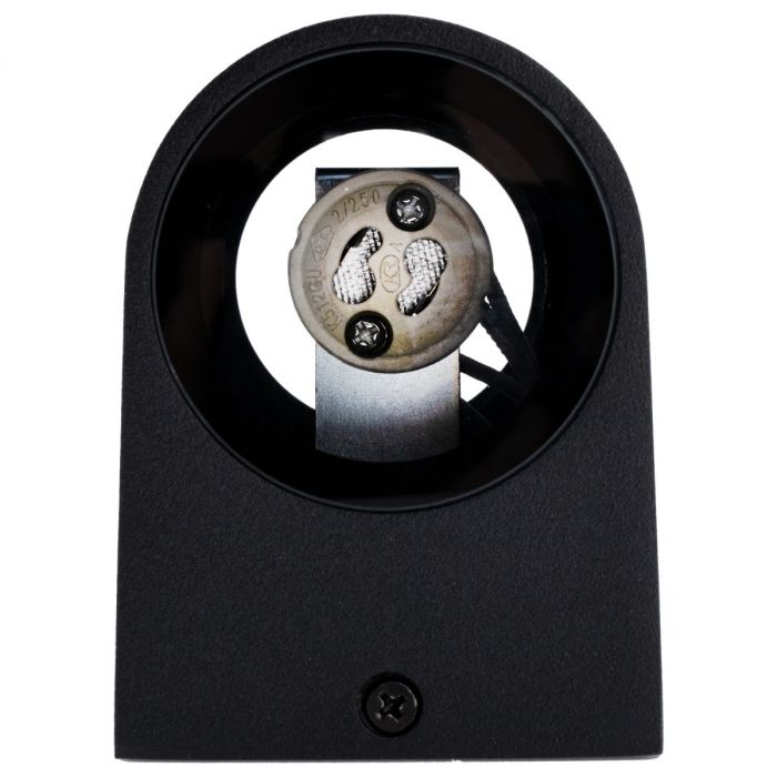 Udendørs væglampe UP &amp; DOWN – Havefacadelampe GU10 Sort