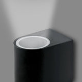 Udendørs væglampe UP &amp; DOWN – Havefacadelampe GU10 Sort