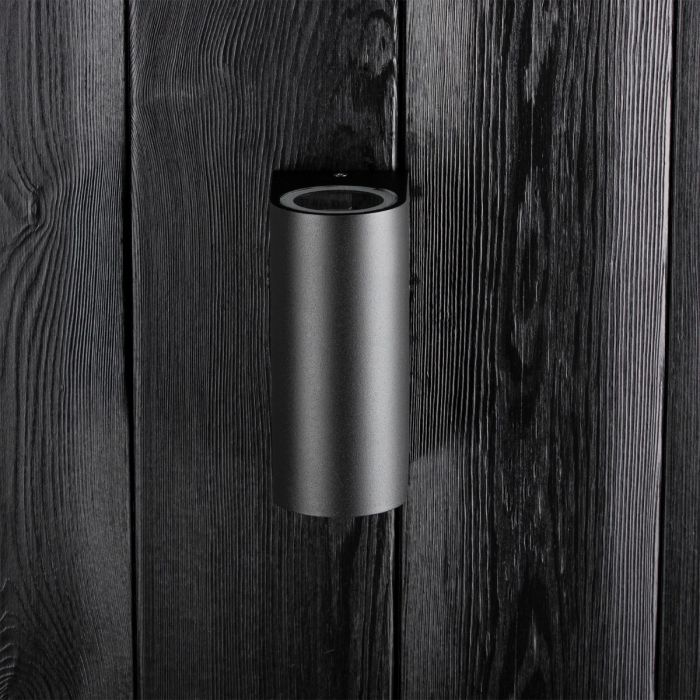 Udendørs væglampe UP &amp; DOWN – Havefacadelampe GU10 Sort