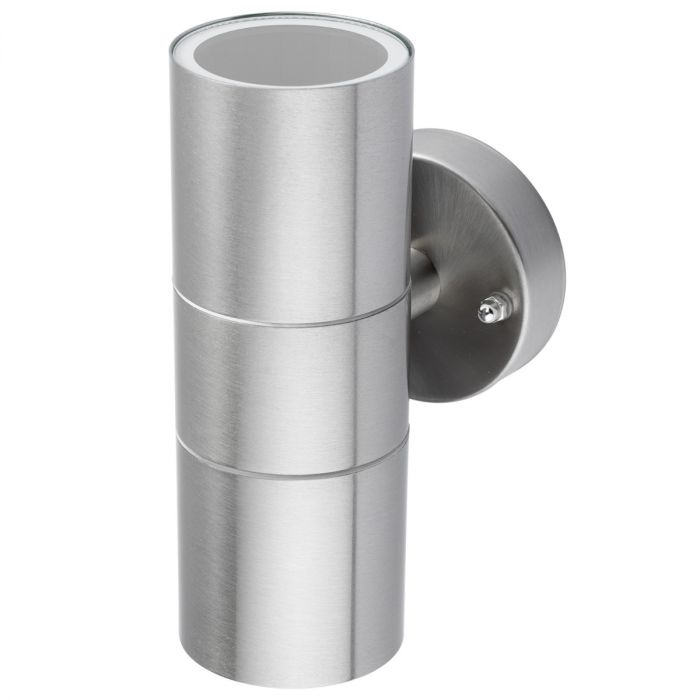 Udendørs væglampe Up &amp; Down – Facadelampe med GU10-fatning, LED-kompatibel, IP44