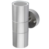 Udendørs væglampe Up &amp; Down – Facadelampe med GU10-fatning, LED-kompatibel, IP44