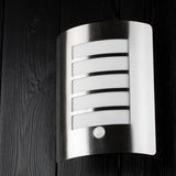 Væglampe med bevægelses- og skumringssensor - E27-fatning - udendørs