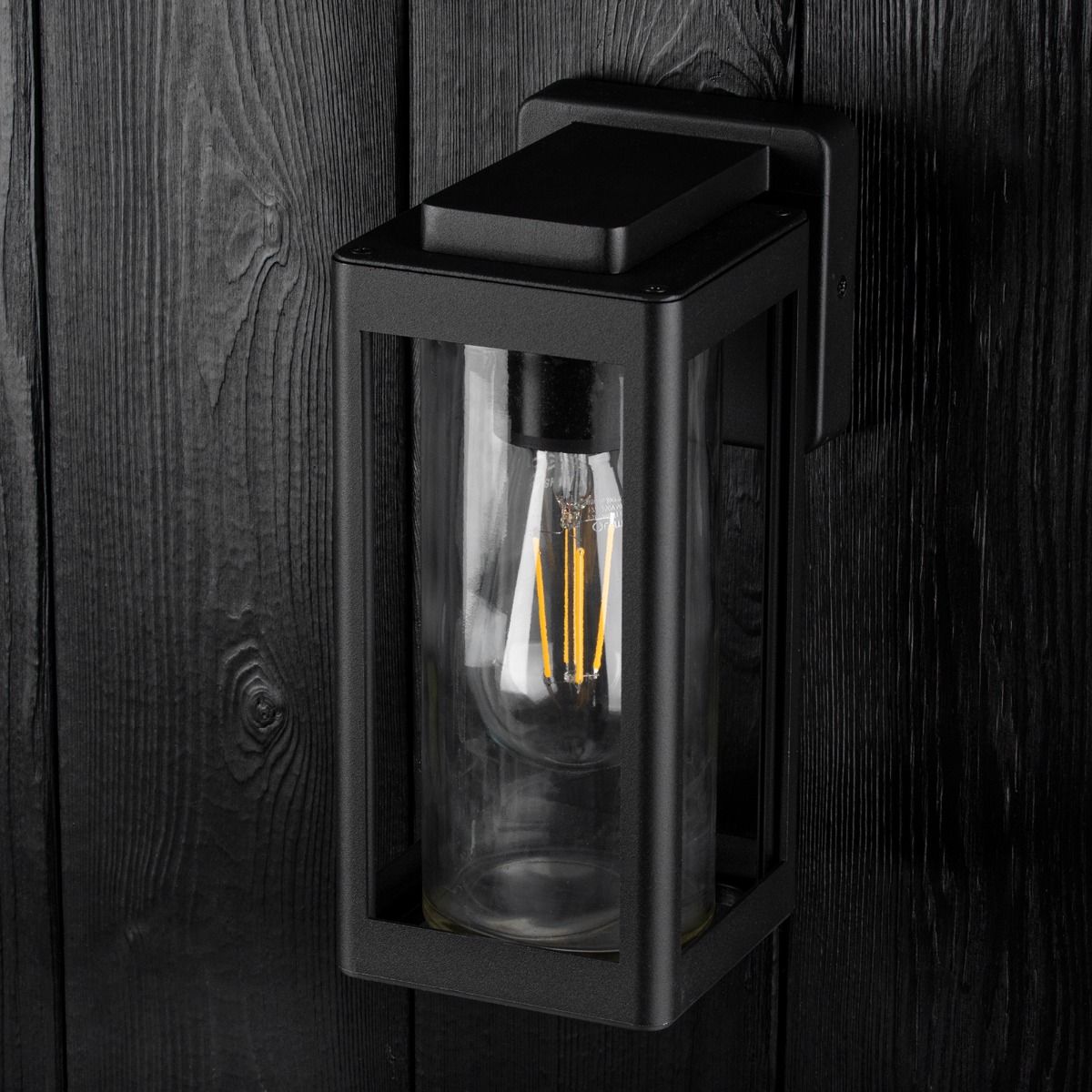 Udendørs væglampe med E27-fatning - Velegnet til have eller facade