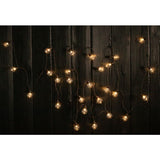 Solcelledrevet LED-kuglekæde 7,5 m – varmt hvidt lys (3000K) | Solcelledrevet havebelysning