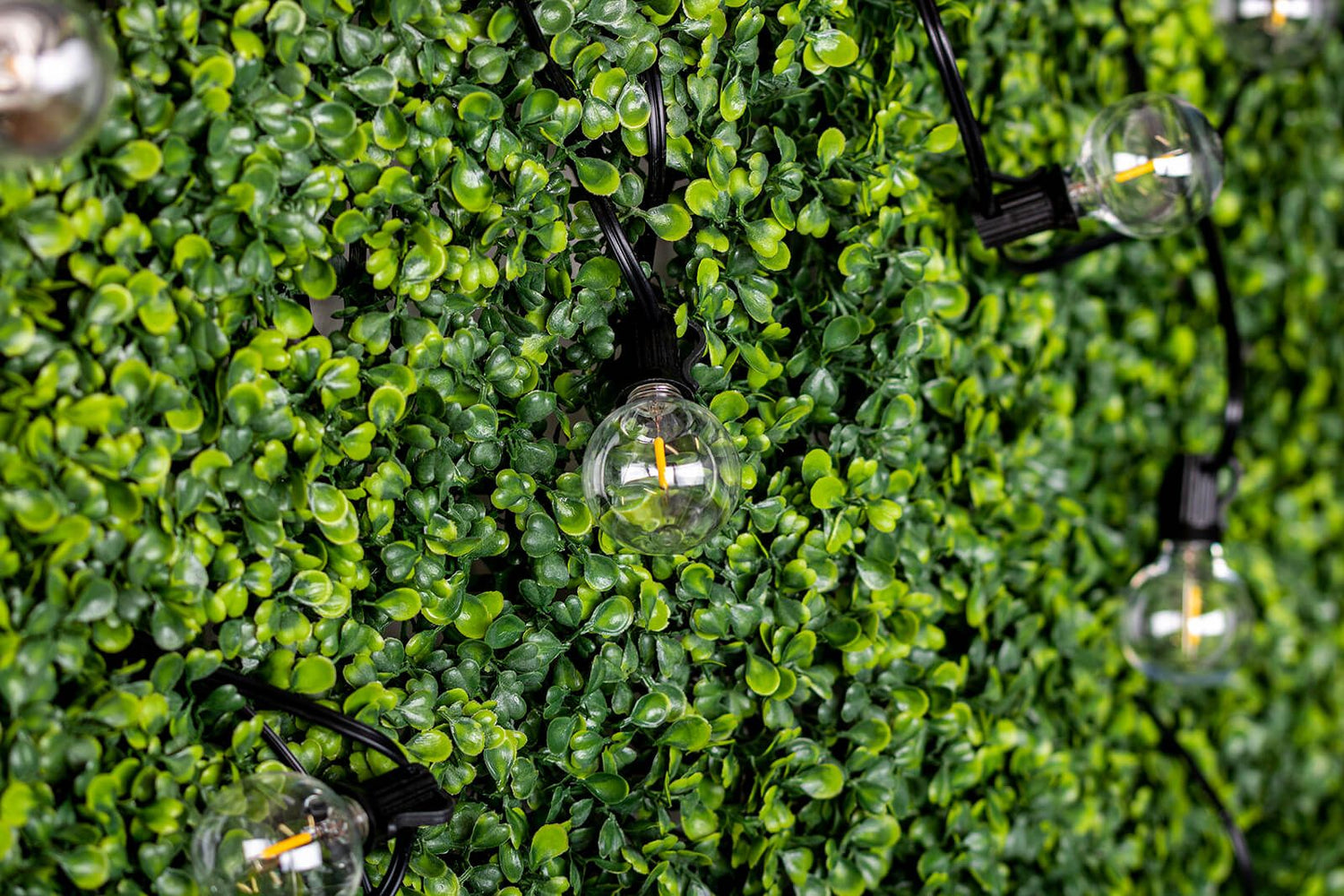 Udendørs lyskæde 15,2m – 30x LED-kugler 3000K med fjernbetjening