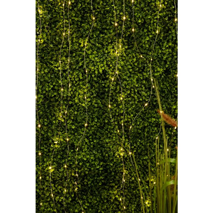 Solcellehavebelysning – 200x LED – 21m – Varm hvid 3000K – Inkl. fjernbetjening