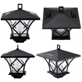 Solcelledrevet havelampe – LED udendørs lanterne – 150 cm