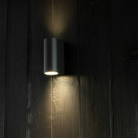 Buitenwandlamp UP & DOWN – Tuin Gevellamp GU10 Zwart