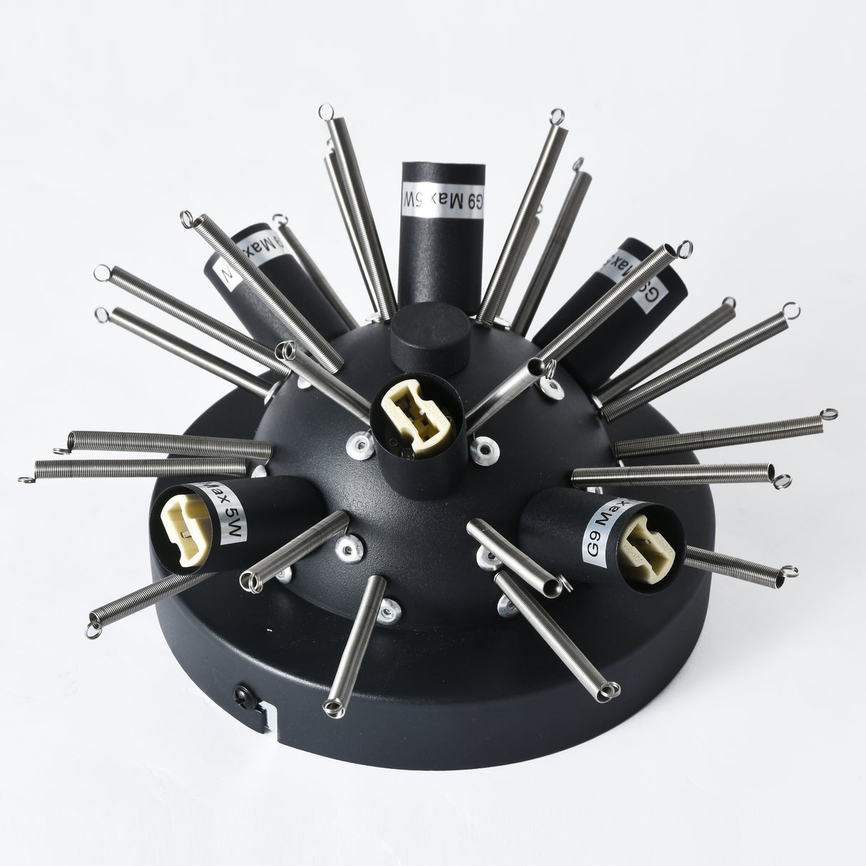 Loftlampe Grape – Moderne røgfarvet glaslampe