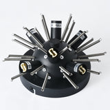 Loftlampe Grape – Moderne røgfarvet glaslampe