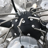 Hængelampe Grape – Sort med røget glas