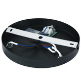 Loftlampe Sort - 3 røgfarvede glaskugler - Yaro