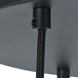 Lisa Pendellampe – 3 Lys – Ribbet Falmet Glas 