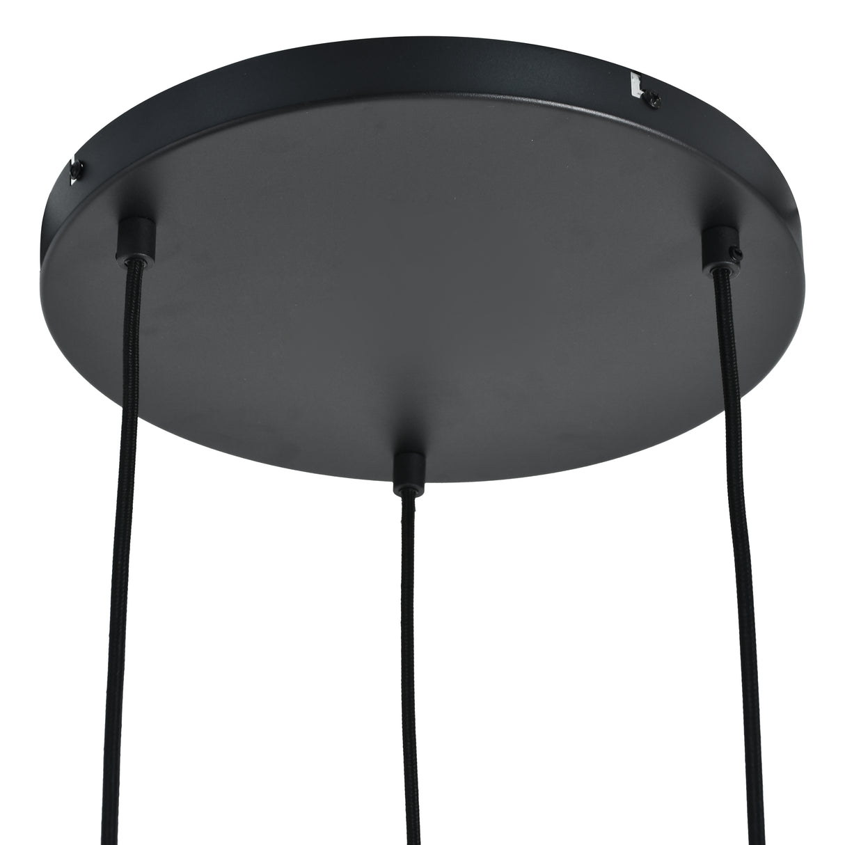 Lisa Pendellampe – 3 Lys – Ribbet Falmet Glas 