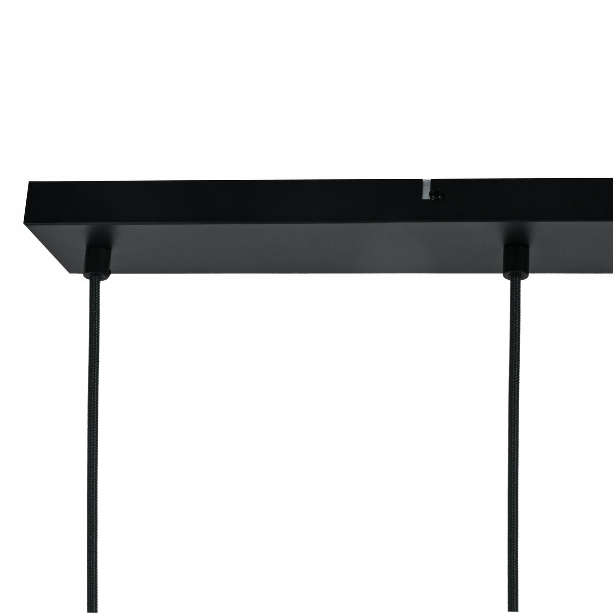 Noor pendellampe - 5 farvede kugler med sort/messing