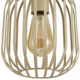 Hanglamp beige 3 korfen 