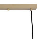 Hanglamp - Beige - 3 Lichts - Langwerpig - Woonkamer - Eetkamer - Nova