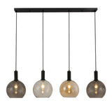Hanglamp - 4 Lichts - Langwerpig - Eetkamer - Globe 4