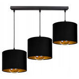 hanglamp goud met kappen voor eettafel of slaapkamer