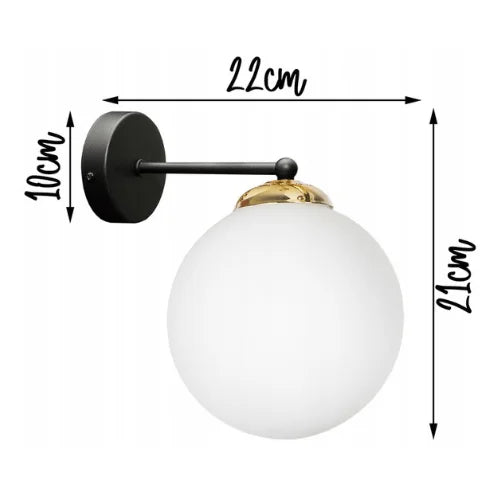 wandlamp industrieel zwart goud voor woonkamer muurverlichting