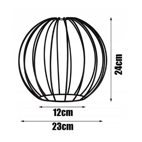 Zwarte tafellamp industrieel bol op nachtkastje