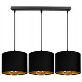 hanglamp goud met kappen voor eettafel of slaapkamer