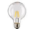 Wandlamp Twistlux met LED filament lamp E27 3000K