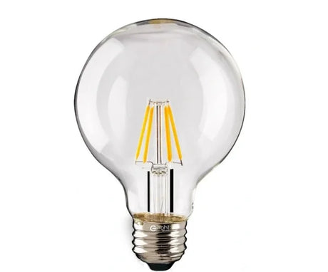 Wandlamp Twistlux met LED filament lamp E27 3000K