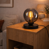 Industriel bordlampe 'Smoke' 