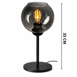 Industriel bordlampe 'Smoke'