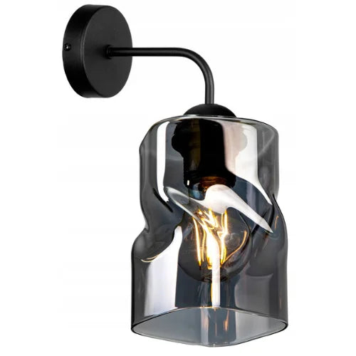 wandlamp industrieel zwart modern Twistlux voor woonkamer