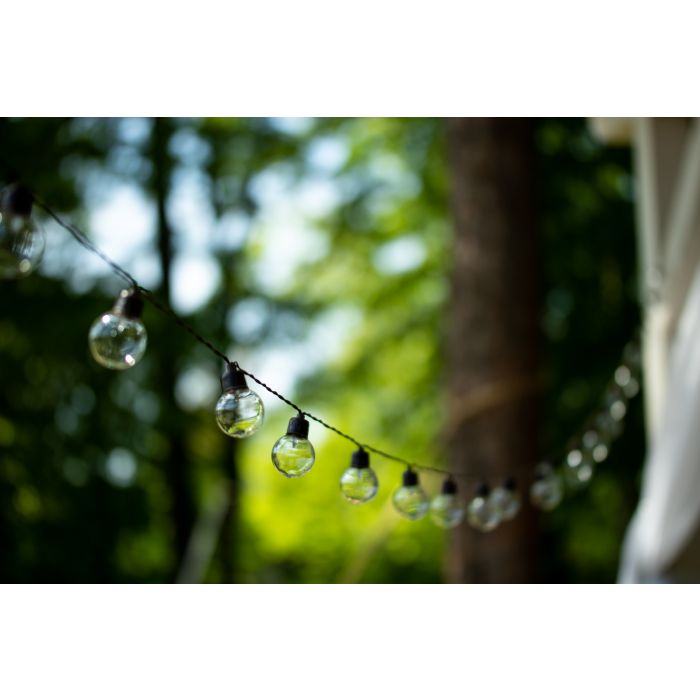 Solar LED Bollen Slinger 7,5m – Warm Wit Licht (3000K) | Zonne-energie Tuinverlichting