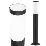 Sort havelampe – E27 udendørsbelysning, 65 cm