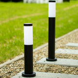 Sort havelampe – E27 udendørsbelysning, 65 cm