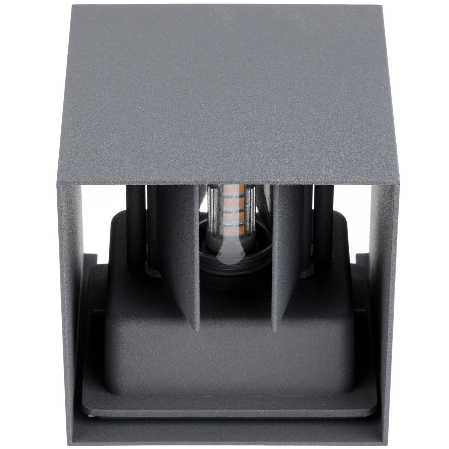 LED facadelampe G9 – Up &amp; Down udendørslampe, grafit