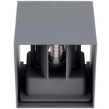 LED facadelampe G9 – Up &amp; Down udendørslampe, grafit