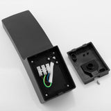 LED udendørs væglampe 10W – Sort, 4000K, IP44