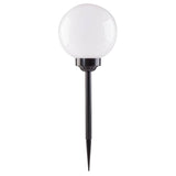 Solcelledrevet LED-havelampe – 30 cm – 6500K – Stikpære – Hvid